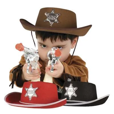 Sheriff Felt Hat - Assorted