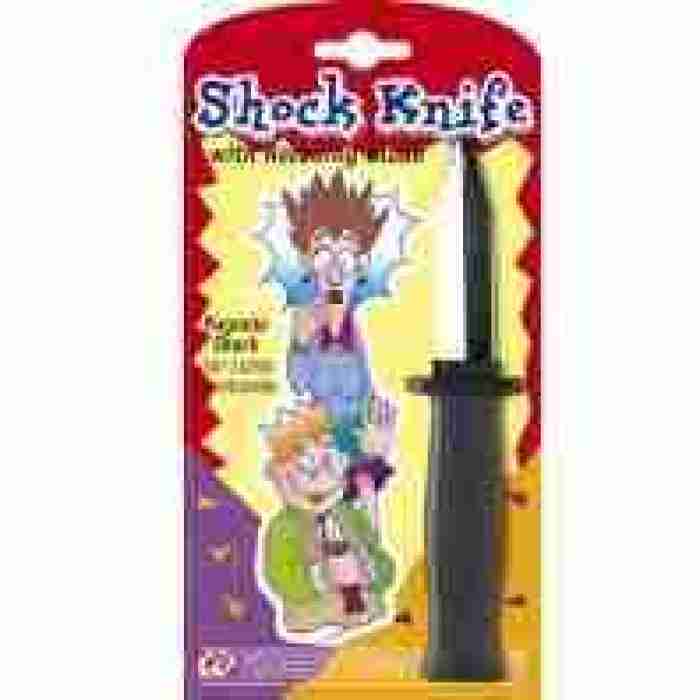 Shock Retracting Knife joke product