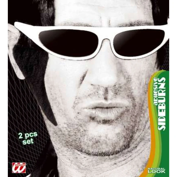 Sideburns - Black - Image 1