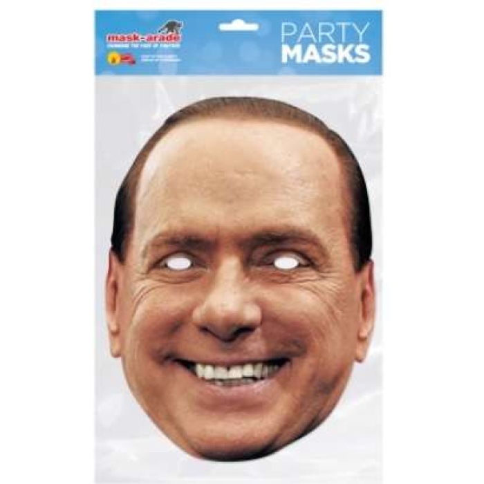 Silvio Berlusconi Celebrity Face Mask Silvio Berlusconi Celebrity Face Mask