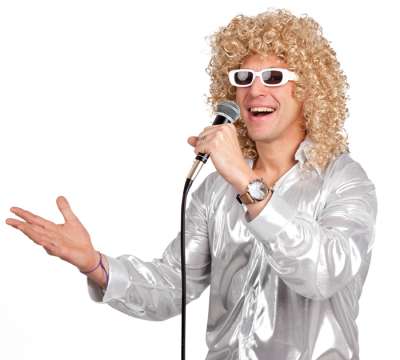 Singer Wig w Glasses 86404 img