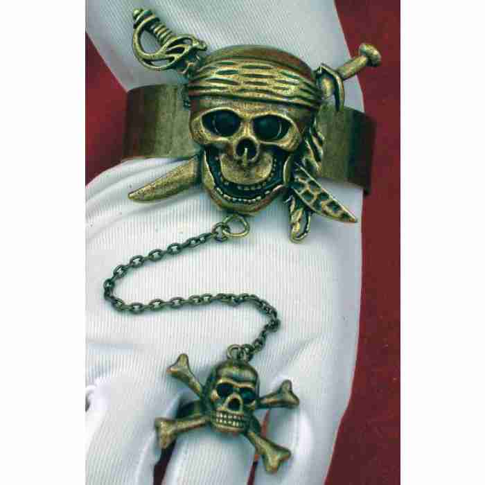 Skull Bracelet and Skull Crossbones Ring img ..