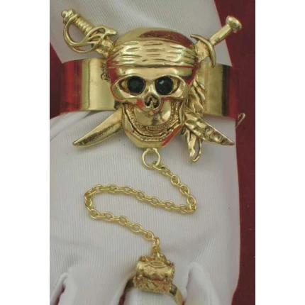 Skull-Chest Bracelet & Ring