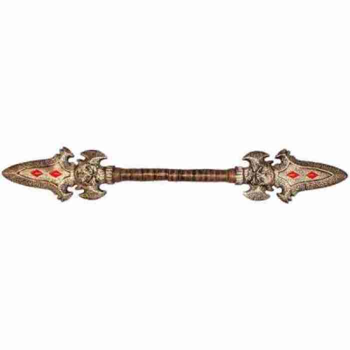 Skull Double Sided Spear