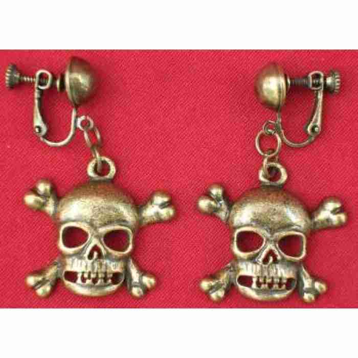Skull Crossbone Earrings img ..