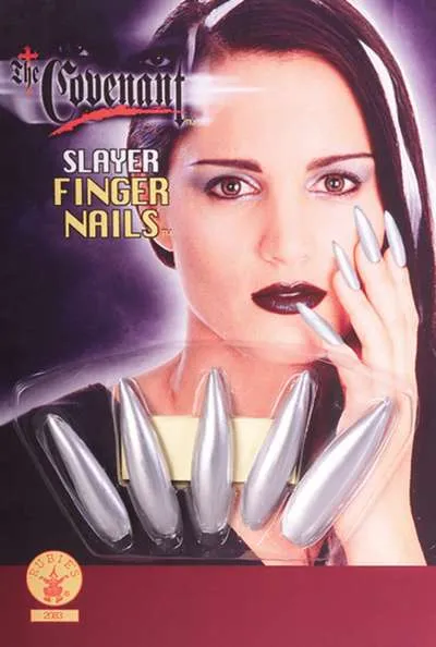 Slayer Metallic Nails - Silver
