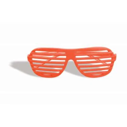Slot Glasses - Neon Orange