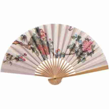 Small Mikado Paper Fan 374Bxl img