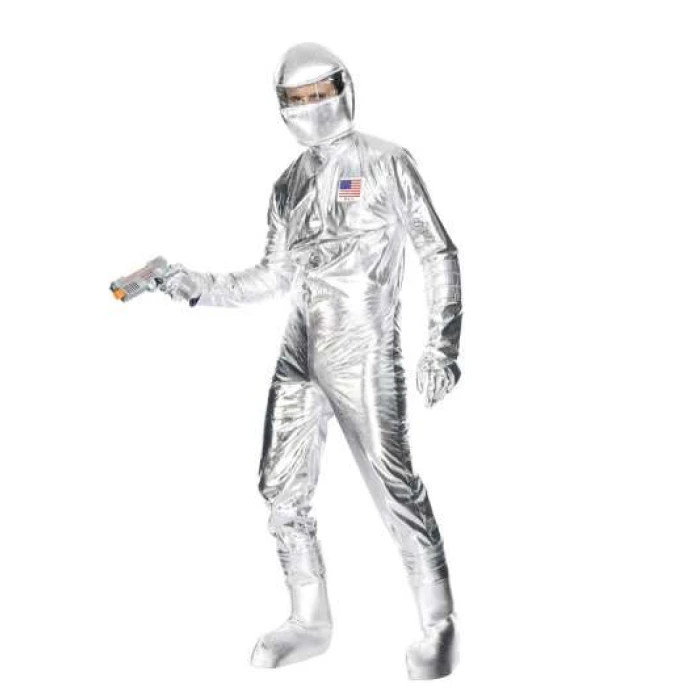 Spaceman Jumpsuit - Silver - Image 1