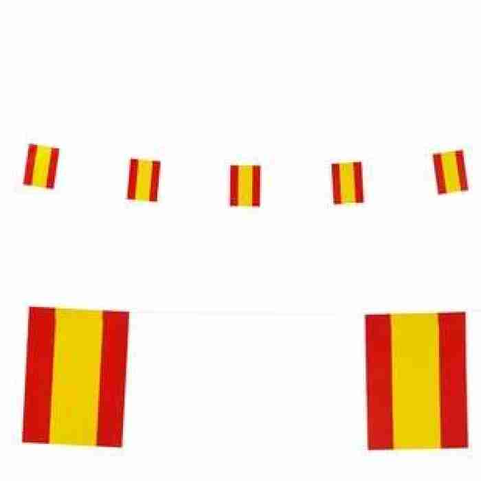 Spain Flag Garland 5324
