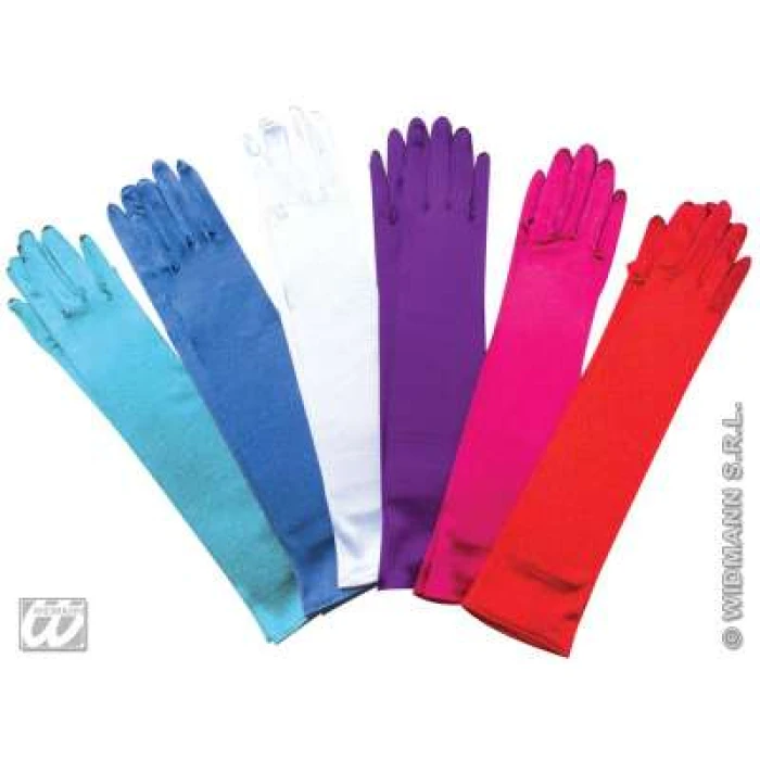 Spandex Satin Gloves - Image 1