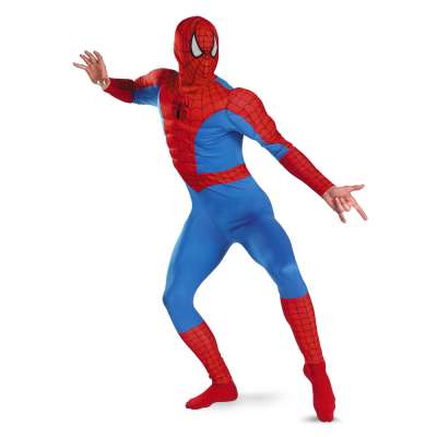 Spiderman Classic Muscle Adult 7424 img