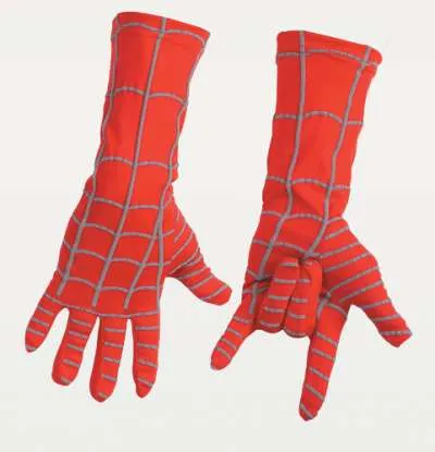 Spiderman deluxe gloves - Adult