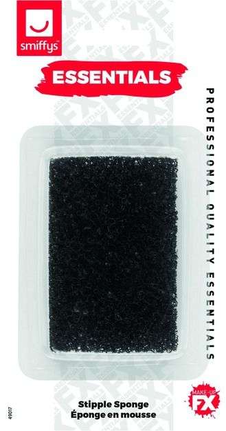 Sponge Stipple Black