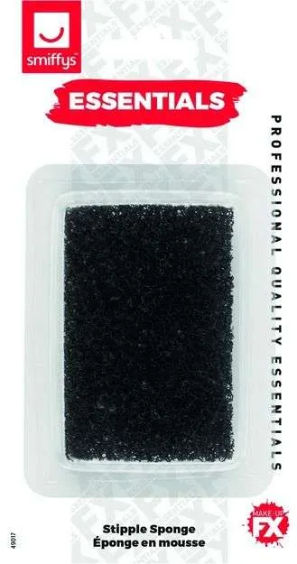 Sponge Stipple Black