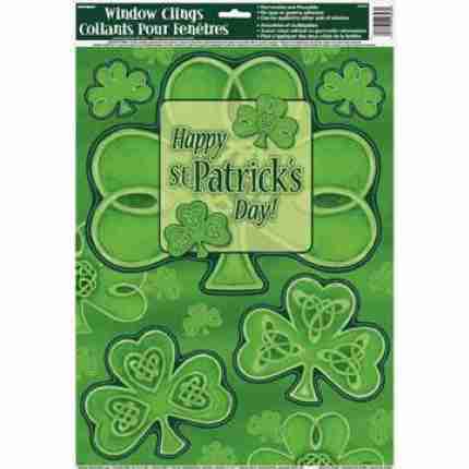 St Patricks Window Sticker 29828