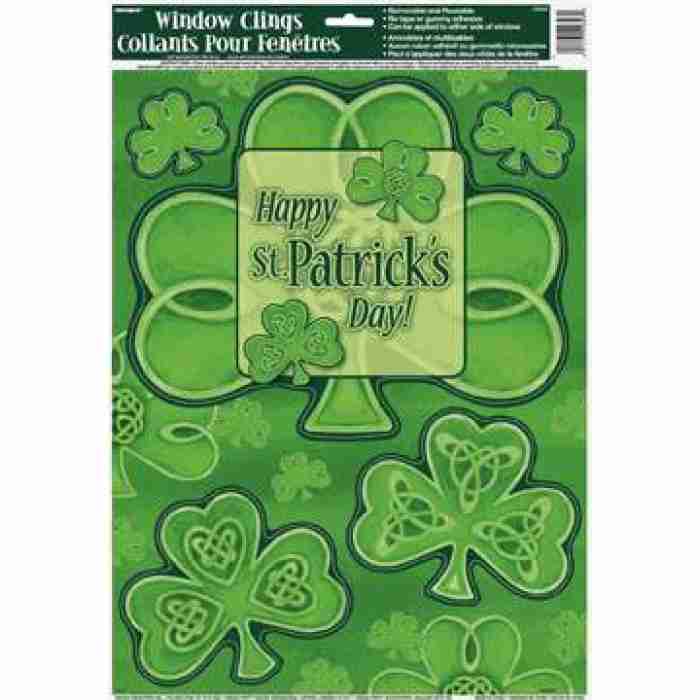 St Patricks Window Sticker 29828