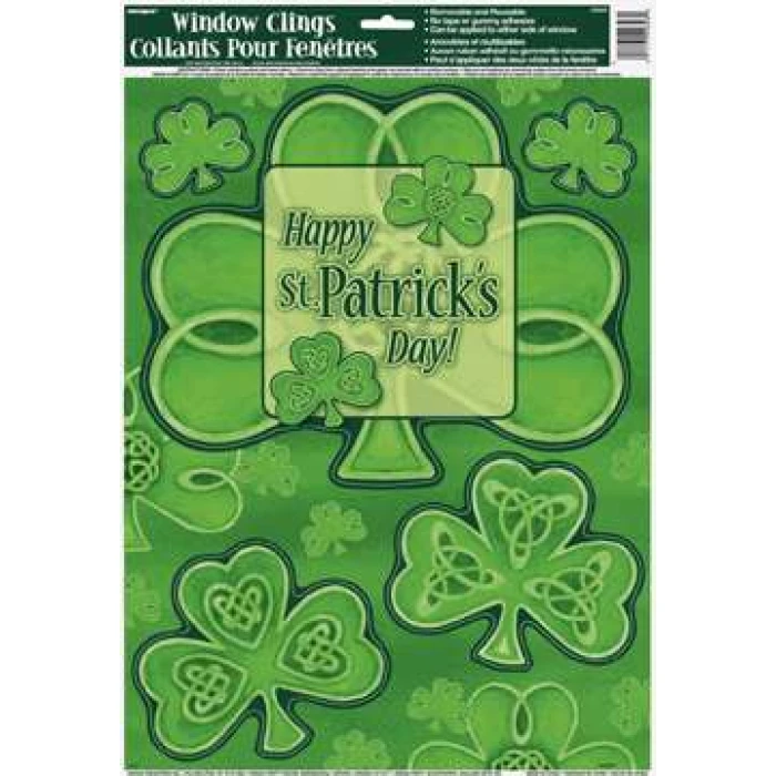 St Patricks Window Sticker - Image 1
