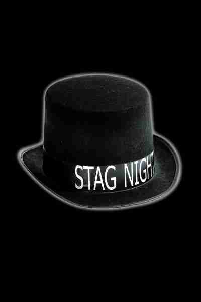 Stag Night Top Hat