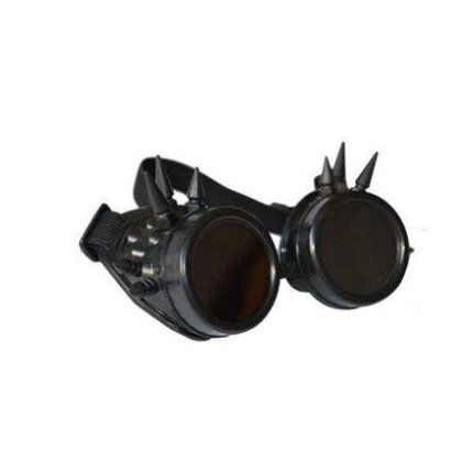 Steam Punk Goggles With Rivet - Black