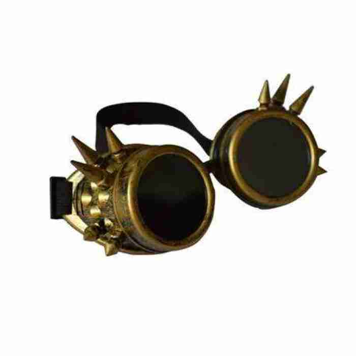 Steam Punk Goggles With Rivet Brass SP8