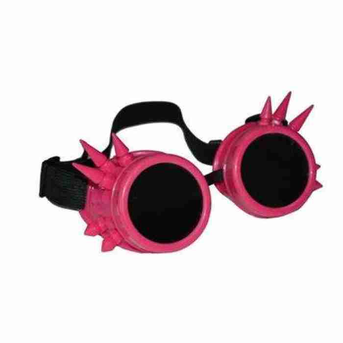 Steam Punk Goggles With Rivet Pink SP10