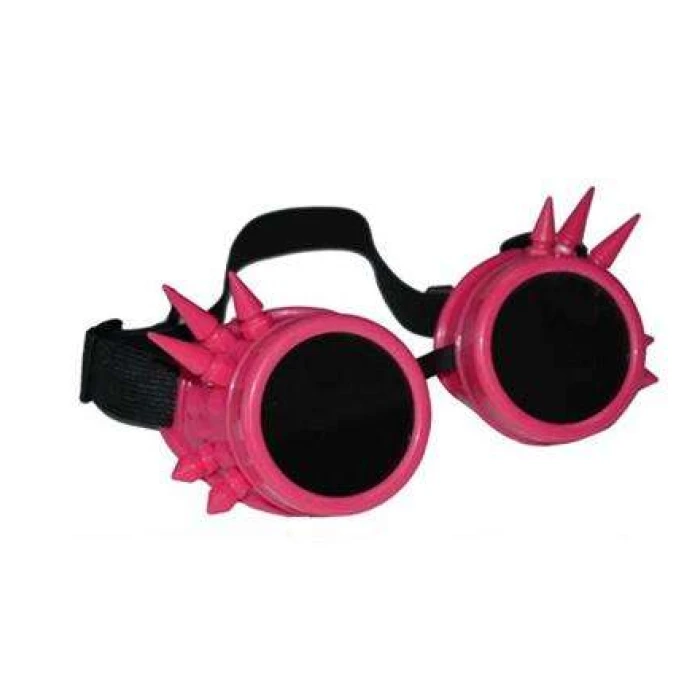 Steam Punk Goggles With Rivet - Pink - Image 1