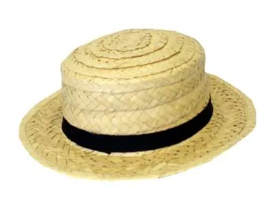 Straw Boater Hat