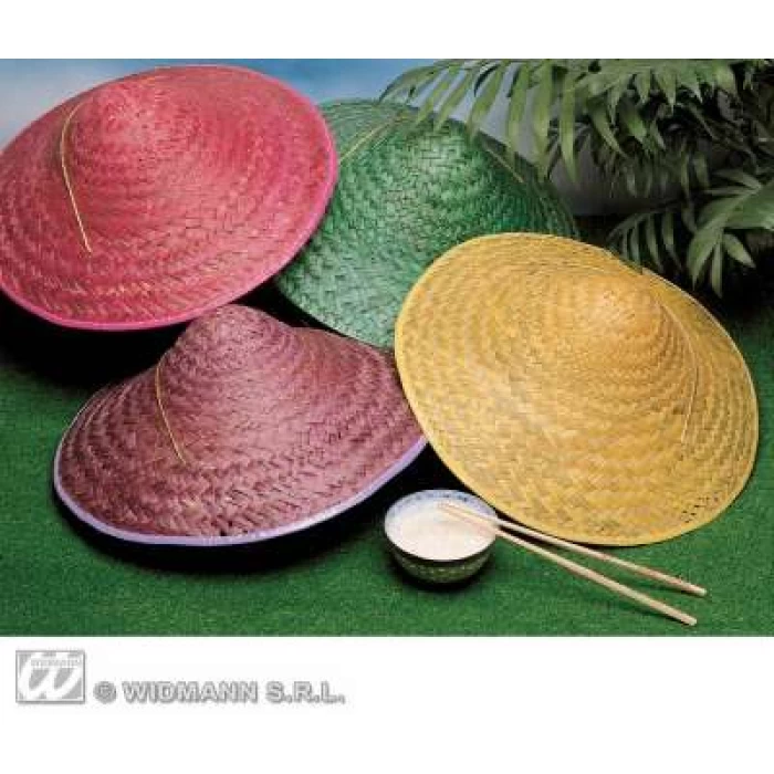 Straw Vietkong Hat - Image 1