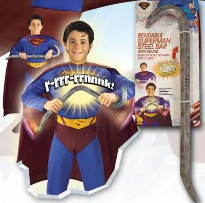 Superman Cape and Crowbar