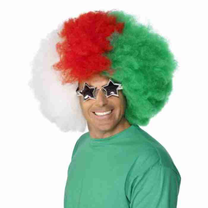 Supporters Afro Wig