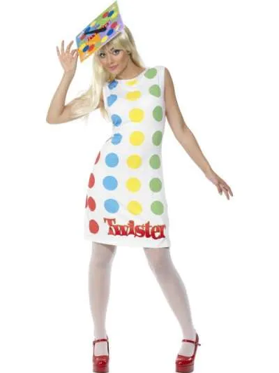 TWISTER DRESS AND HAT,ADULT FEMALE