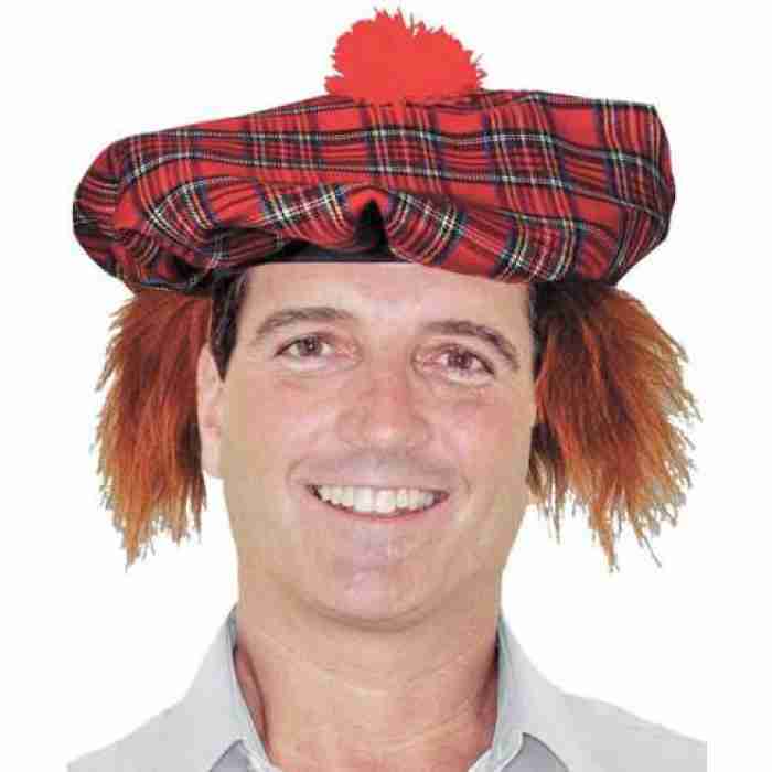 Tam o Shanter w Hair 5651