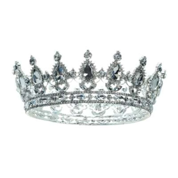 Tiara With Diamond Gemstones - Image 1