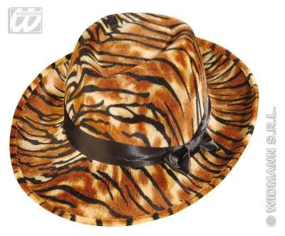 Tiger Velvet Party Hat