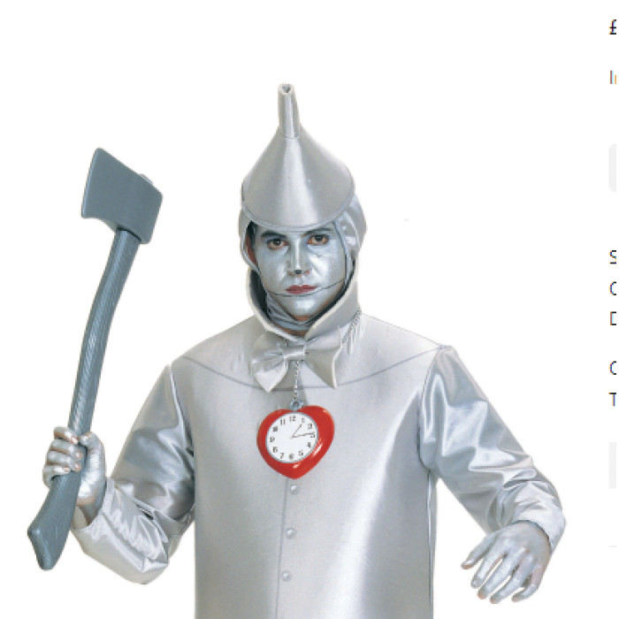 Tin Man Wizad of Oz