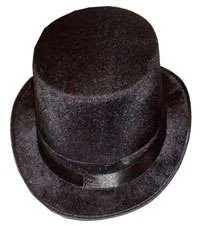 Top Hat - Black Velour