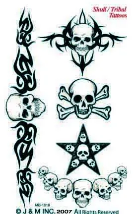 Tribal Skulls 1