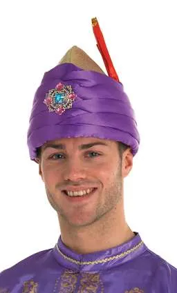 Turban Hat Purple 49802