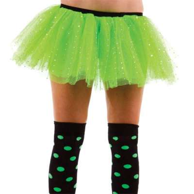 Tutu Sequinned Green 3 Layer TS7115 img