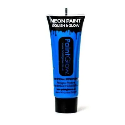 UV Face and Body Paint - Blue 10ml