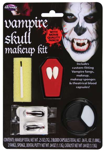 Vampire Skull Make up Kit 2850B