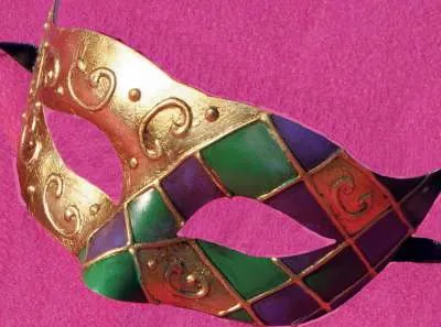 Venetian Eye Mask - Deluxe Venetian