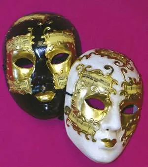 Venetian Music Mask