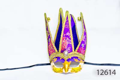 Venetian Royal Court Jester Mask 12614 3 Img