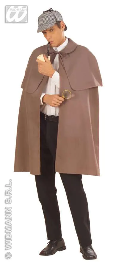 Victorian Cape with Tippet - Grey