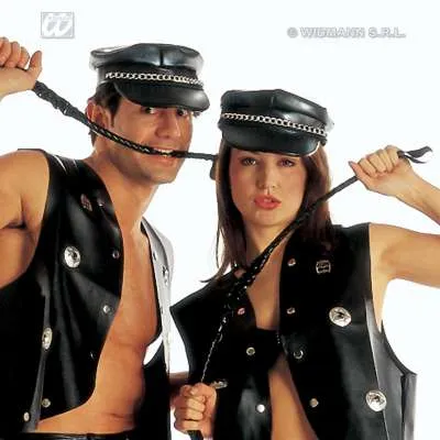 Vinyl Biker Hats