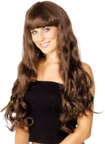 Wavy Wig - Long Brown