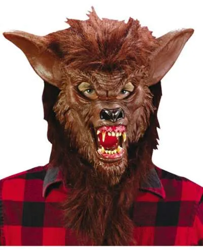 Werewolf Mask With Teeth