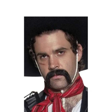 Western Authentic Mexican Moustache